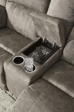 Hugo Reclining Loveseat With Console