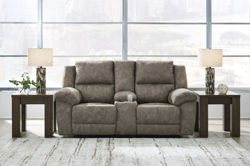Hugo Reclining Loveseat With Console