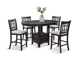 Harriet Counter Table With 4 Stools thumbnail 1