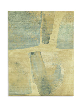 Emerald Hand Knotted Area Rug - 9′0″ X 12′0″