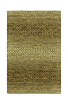 Rainbow Hand Knotted Area Rug - 5′6″ X 8′3″