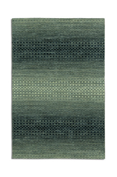 Rainbow Hand Knotted Area Rug - 5′6″ X 8′6″