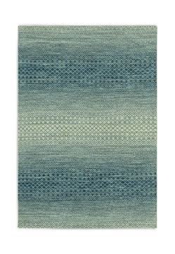 Rainbow Hand Knotted Area Rug - 7′9″ X 9′9″