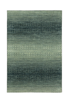 Rainbow Hand Knotted Area Rug - 5′6″ X 8′6″