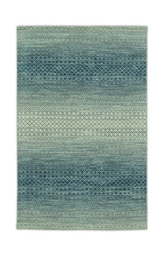 Rainbow Hand Knotted Area Rug - 5′6″ X 8′6″