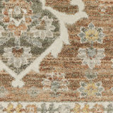 Keaton Beige/Rust Area Rug - 5′3″ X 7′6″ thumbnail 3