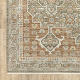 Keaton Beige/Rust Area Rug - 5′3″ X 7′6″ thumbnail 7