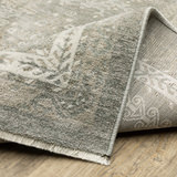 Keaton Green/Beige Area Rug - 5′3″ X 7′6″ thumbnail 10
