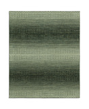 Rainbow Hand Knotted Area Rug - 7′9″ X 9′9″ thumbnail 1