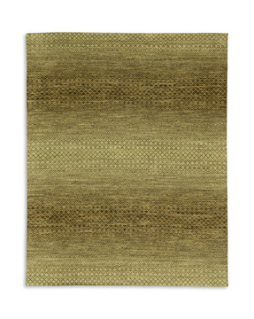 Rainbow Hand Knotted Area Rug - 7′9″ X 9′9″