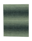 Rainbow Hand Knotted Area Rug - 7′9″ X 9′9″  thumbnail 1