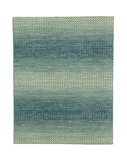 Rainbow Hand Knotted Area Rug - 7′9″ X 9′9″ thumbnail 1