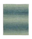 Rainbow Hand Knotted Area Rug - 7′9″ X 9′9″ thumbnail 1