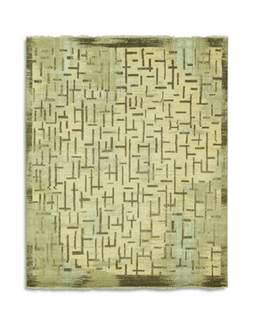 Hand Knotted Area Rug - 8′0″ X 10′0″