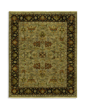 Kashi Hand Knotted Area Rug - 7′6″ X 9′9″