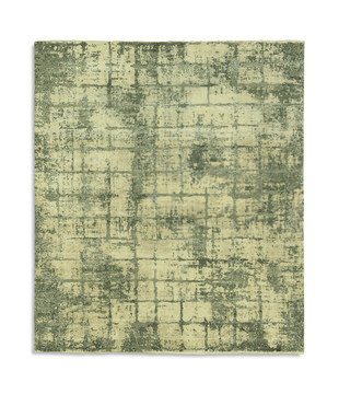 Grunge Royal Hand Knotted Area Rug - 8′4″ X 9′7″