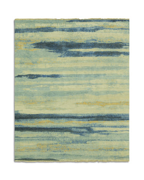 Hand Knotted Area Rug - 8′1″ X 10′1″