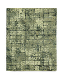 Grunge Royal Hand Knotted Area Rug - 8′1″ X 9′11″ thumbnail 1