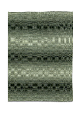 Rainbow Hand Knotted Area Rug - 9′6″ X 13′6″