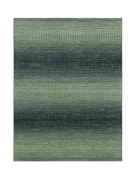Rainbow Hand Knotted Area Rug - 8′6″ X 11′6″