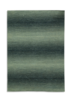 Rainbow Hand Knotted Area Rug - 9′6″ X 13′6″