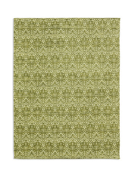 Modern Hand Knotted Area Rug - 9′6″ X 13′6″
