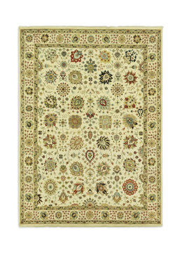 Zigler Hand Knotted Area Rug - 9′0″ X 12′6″