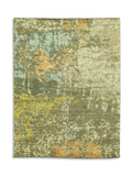 Santa Fe Hand Knotted Area Rug - 9′0″ X 11′9″ thumbnail 1