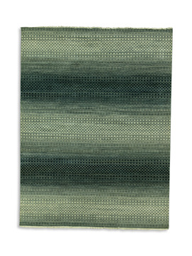 Hand Knotted Area Rug - 8′10″ X 11′9″
