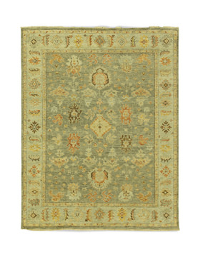 Hand Knotted Area Rug - 9′2″ X 11′10″