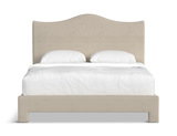 Jitney Queen Upholstered Bed - Daddy O Linen thumbnail 2
