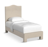 Jitney Twin Upholstered Bed - Daddy O Linen thumbnail 1