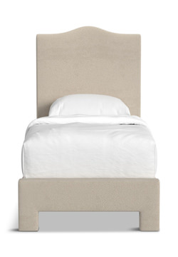 Jitney Twin Upholstered Bed - Daddy O Linen