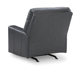 Mulan Leather Rocker Recliner - Admiral thumbnail 3