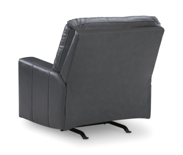 Mulan Leather Rocker Recliner - Admiral