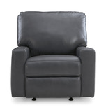 Mulan Leather Rocker Recliner - Admiral thumbnail 2