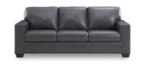 Mulan Leather Sofa - Admiral thumbnail 1