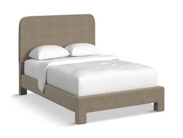 Chichi Full Upholstered Bed - Spirit Jute