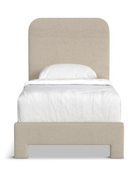 Chichi Twin Upholstered Bed -Daddy O Linen
