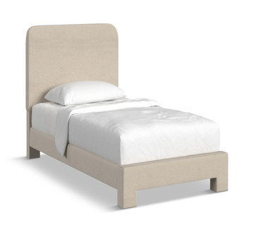 image Chichi Twin Upholstered Bed -Daddy O Linen