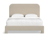 Chichi Queen Upholstered Bed - Daddy O Linen thumbnail 2
