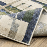 Tisdell Blue/Green Area Rug - 5′3″ X 7′6″ thumbnail 4