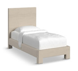 Lagoon Twin Upholstered Bed - Daddy O Linen thumbnail 1