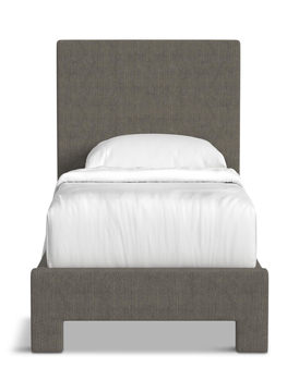 Lagoon Twin Upholstered Bed - Game Changer Smoke