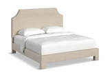 Elixir Queen Upholstered Bed - Daddy O Linen thumbnail 1