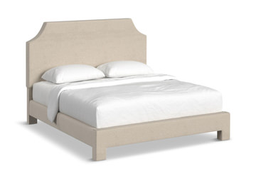 image Elixir Queen Upholstered Bed - Daddy O Linen