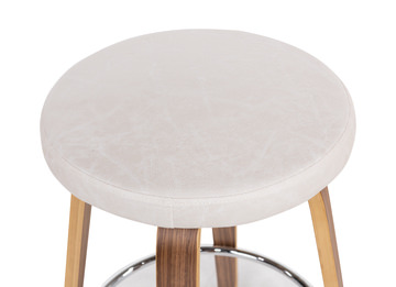 Stratford Seat Swivel Counter Stool - Cream Vinyl