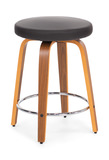 Stratford Swivel Seat Counter Stool - Brown Vinyl thumbnail 1