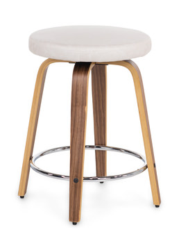 Stratford Seat Swivel Counter Stool - Cream Vinyl