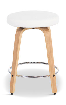 Stratford Swivel Seat Counter Stool - Boucle